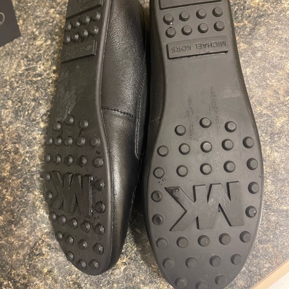 Michael Kors Black Leather Loafers - Picture 9 of 10